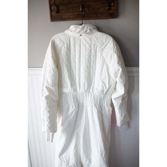 Free People Movement All Prepped Ski Suit White XL MISSING HOOD - Picture 7 of 7